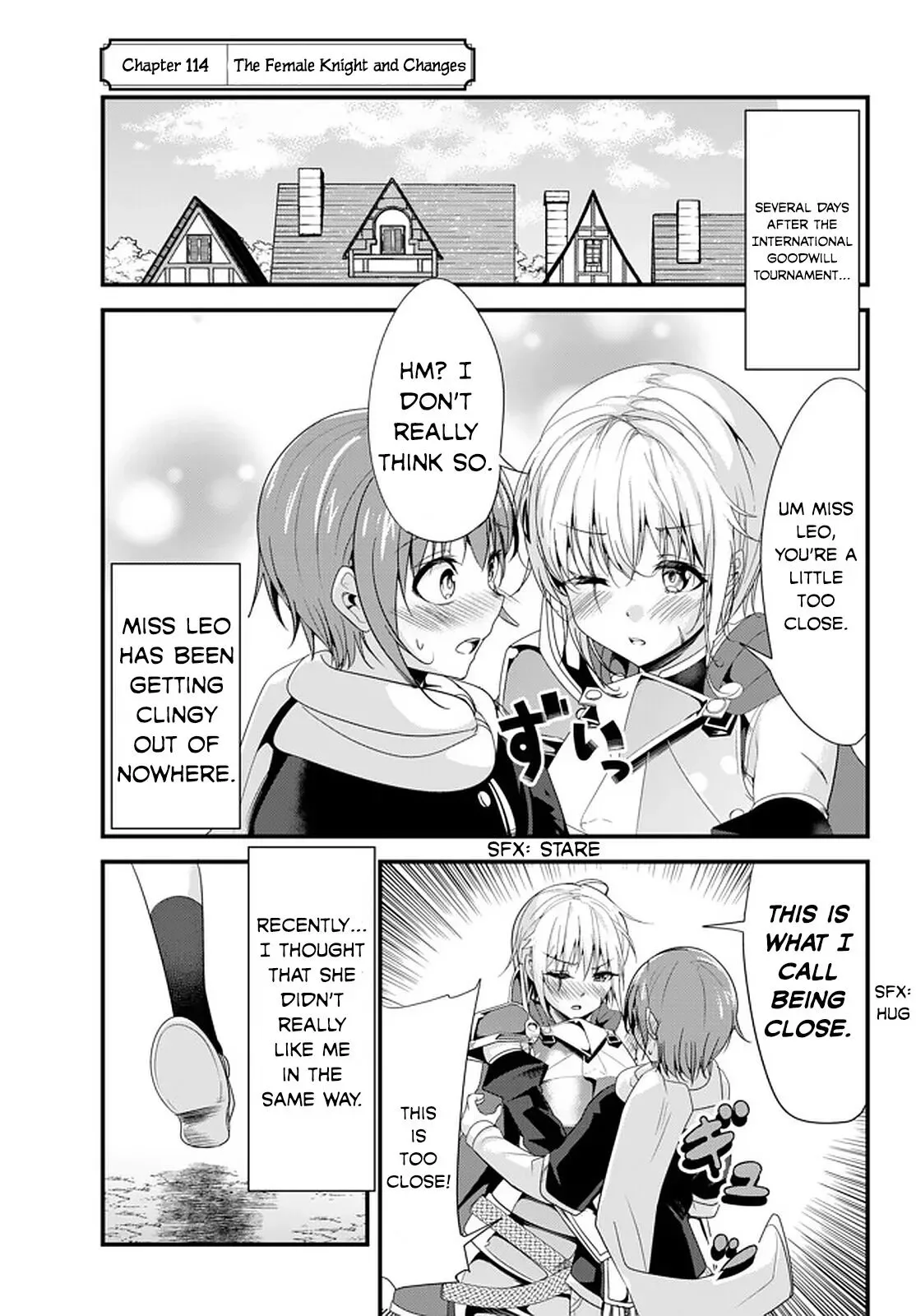 A Story About Treating a Female Knight Who Has Never Been Treated as a Woman as a Woman Chapter 114 page 1