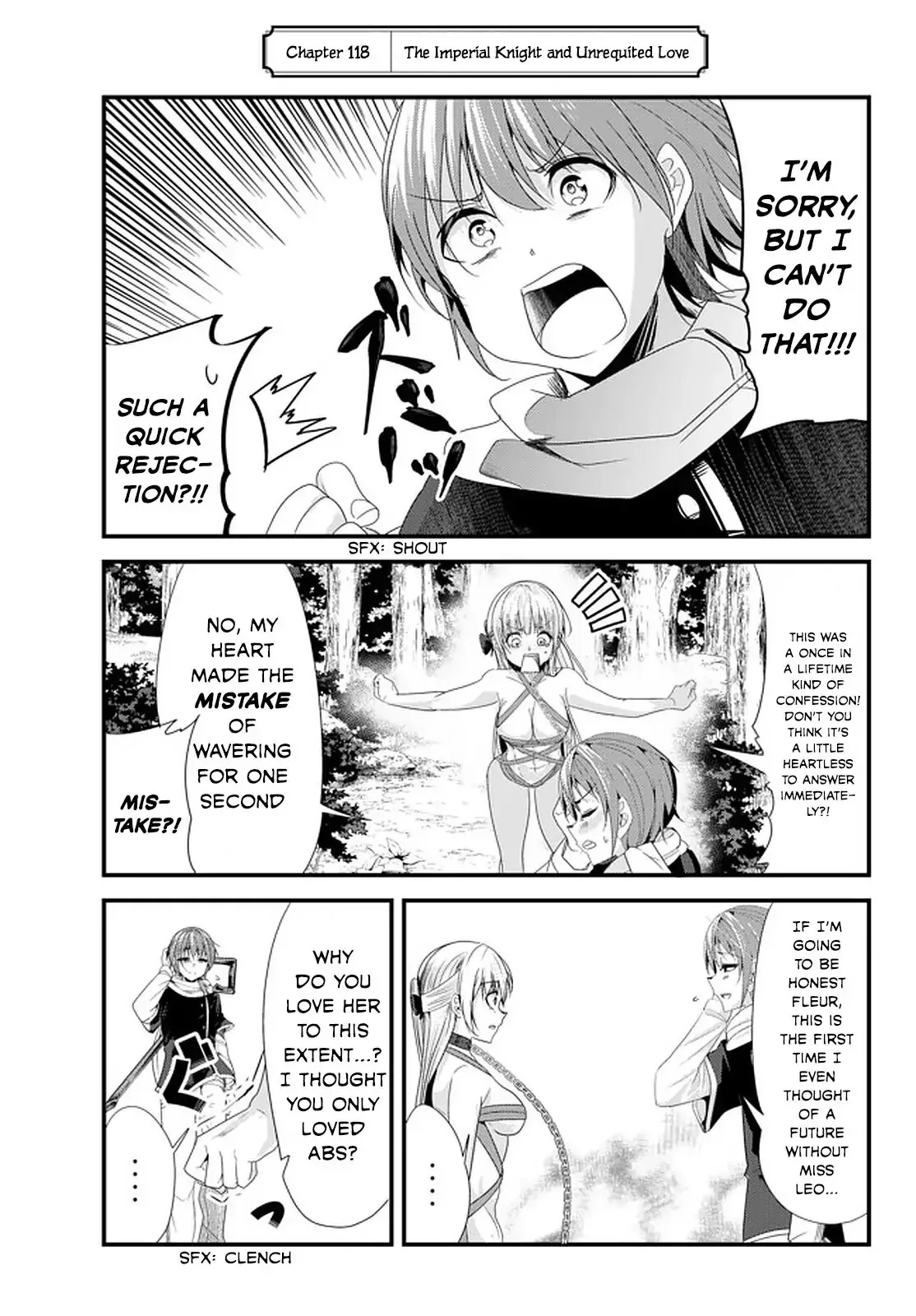 A Story About Treating a Female Knight Who Has Never Been Treated as a Woman as a Woman Chapter 118 page 1
