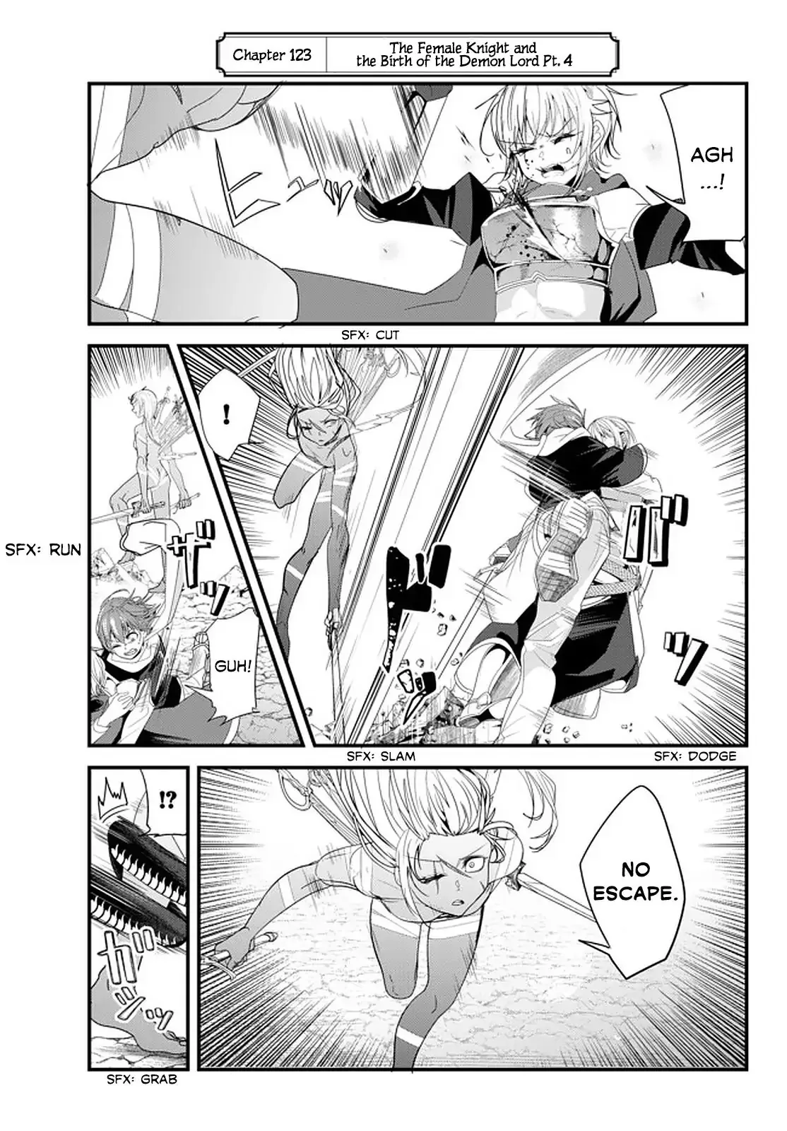 A Story About Treating a Female Knight Who Has Never Been Treated as a Woman as a Woman Chapter 123 page 1