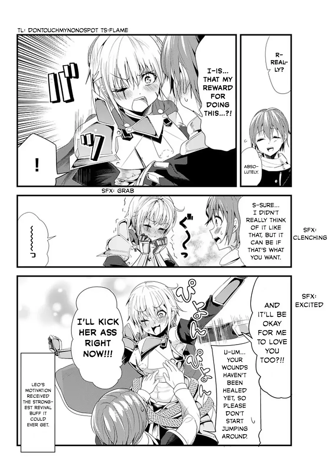 A Story About Treating a Female Knight Who Has Never Been Treated as a Woman as a Woman Chapter 123 page 8
