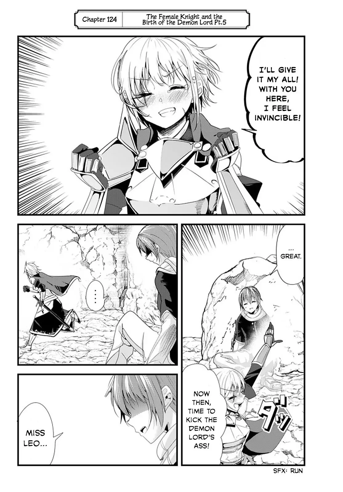 A Story About Treating a Female Knight Who Has Never Been Treated as a Woman as a Woman Chapter 124 page 2