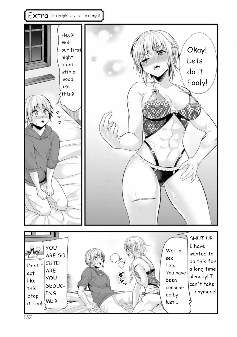 A Story About Treating a Female Knight Who Has Never Been Treated as a Woman as a Woman Chapter 131.5 page 3
