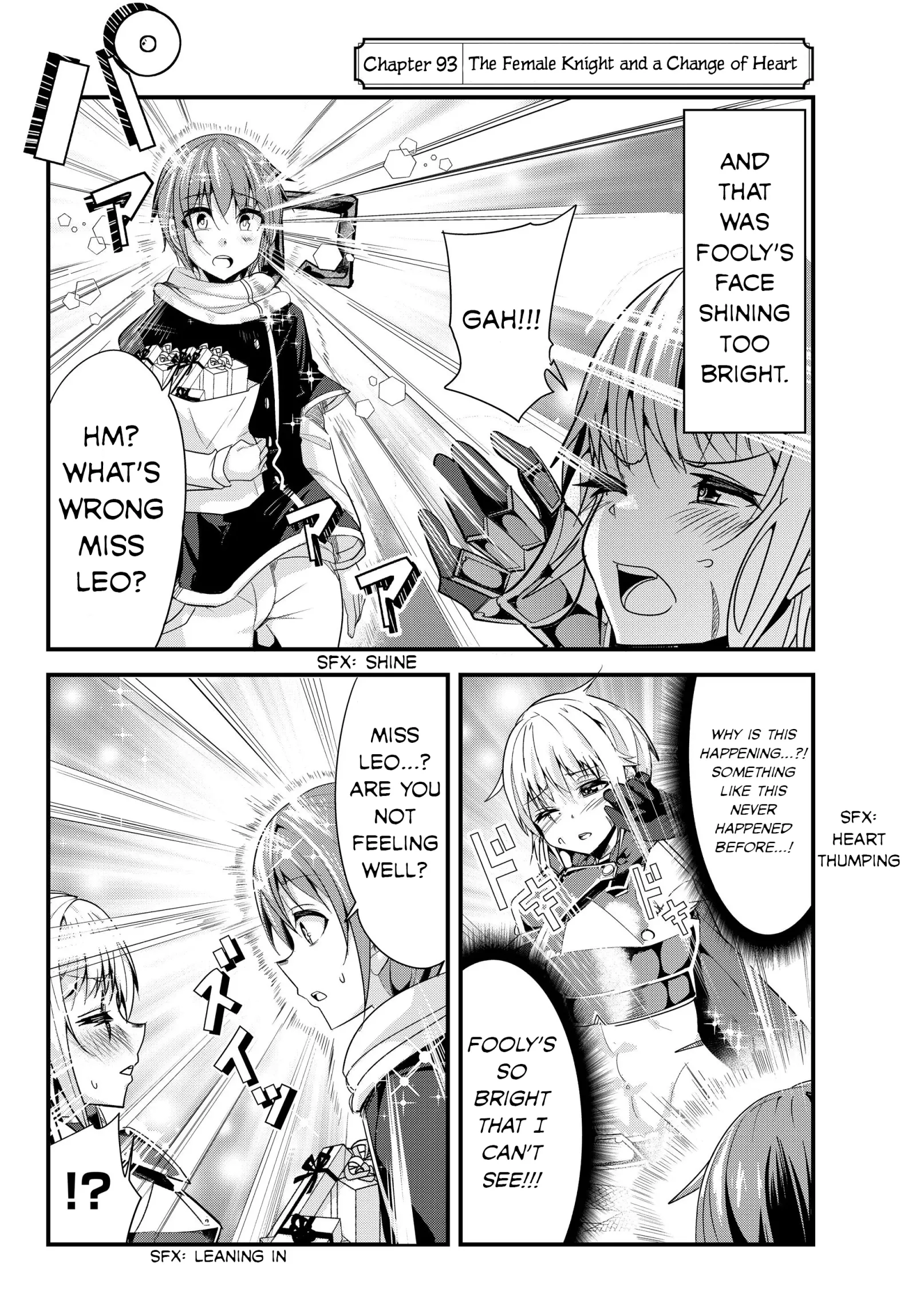 A Story About Treating a Female Knight Who Has Never Been Treated as a Woman as a Woman Chapter 93 page 2