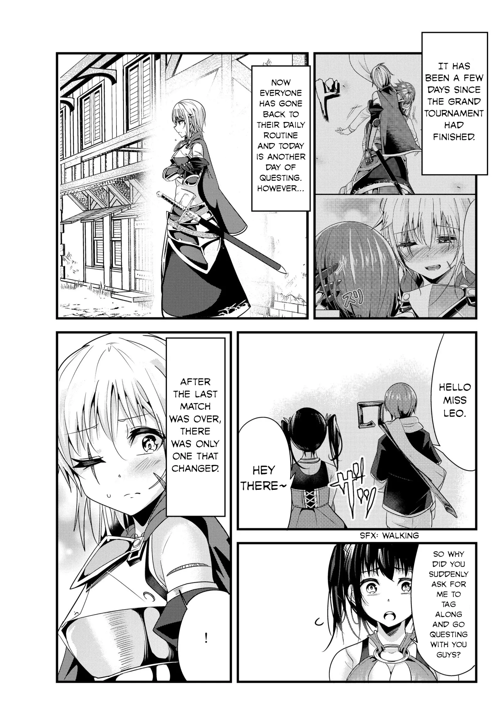 A Story About Treating a Female Knight Who Has Never Been Treated as a Woman as a Woman Chapter 93 page 1