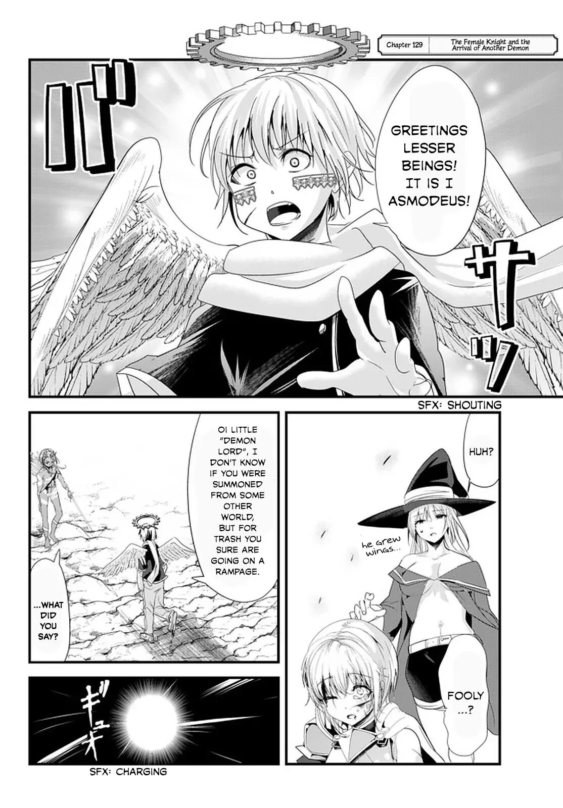 A Story About Treating a Female Knight Who Has Never Been Treated as a Woman as a Woman Chapter 129 page 2