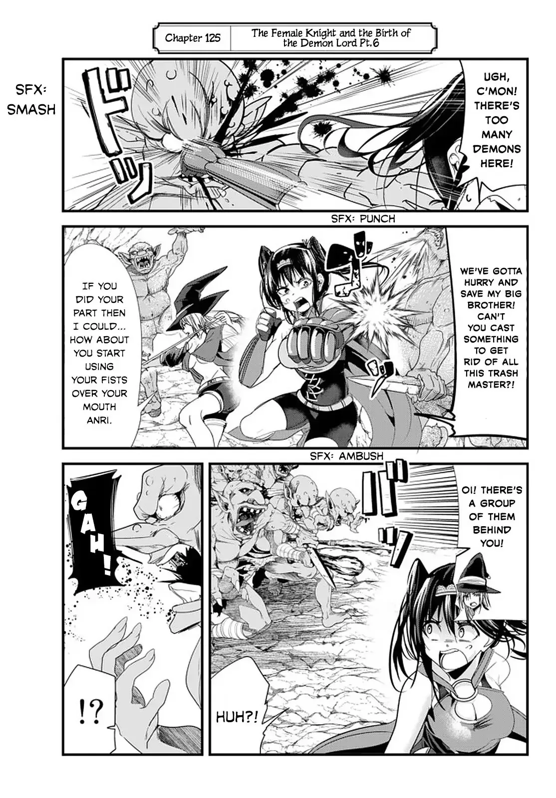 A Story About Treating a Female Knight Who Has Never Been Treated as a Woman as a Woman Chapter 125 page 1