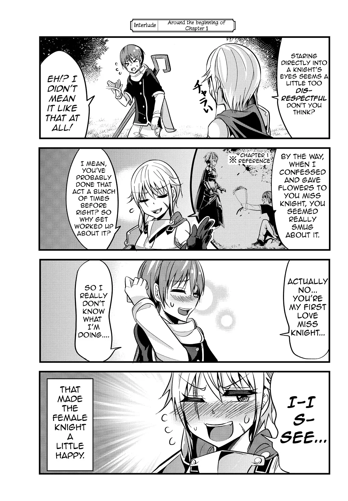 A Story About Treating a Female Knight Who Has Never Been Treated as a Woman as a Woman Chapter 4.1 page 1
