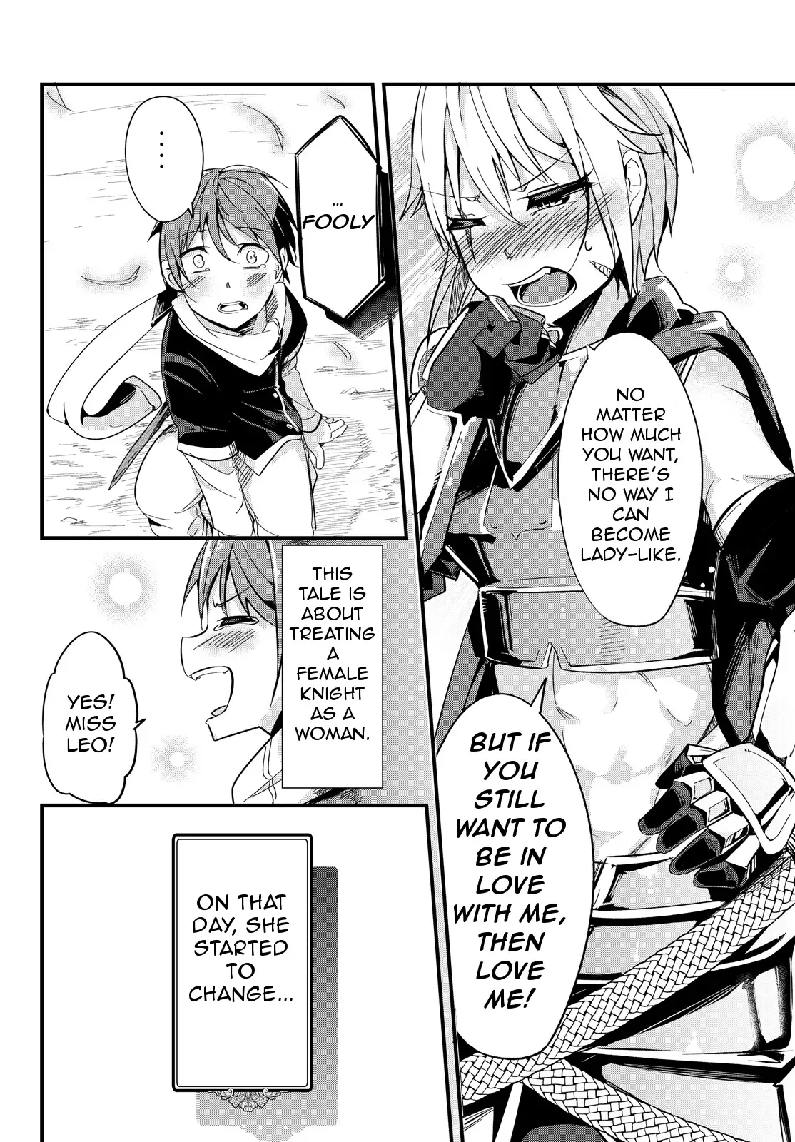 A Story About Treating a Female Knight Who Has Never Been Treated as a Woman as a Woman Chapter 3 page 12