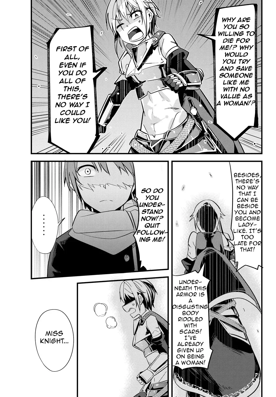 A Story About Treating a Female Knight Who Has Never Been Treated as a Woman as a Woman Chapter 3 page 9