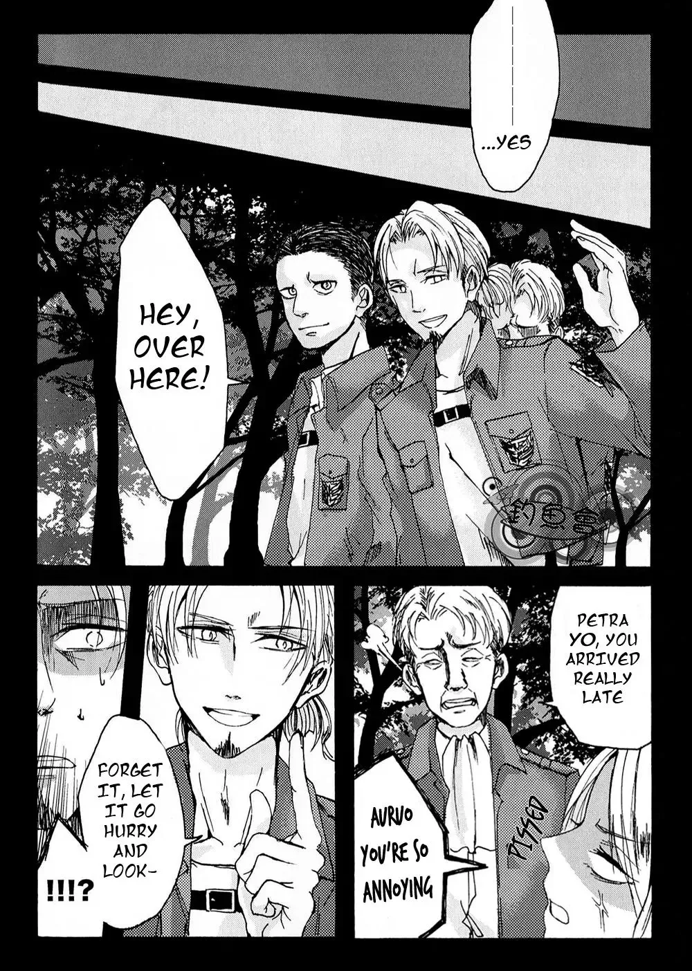 Shingeki no Kyojin - The Hand That Points Ahead to Puppis (Doujinshi) Chapter 1 page 13