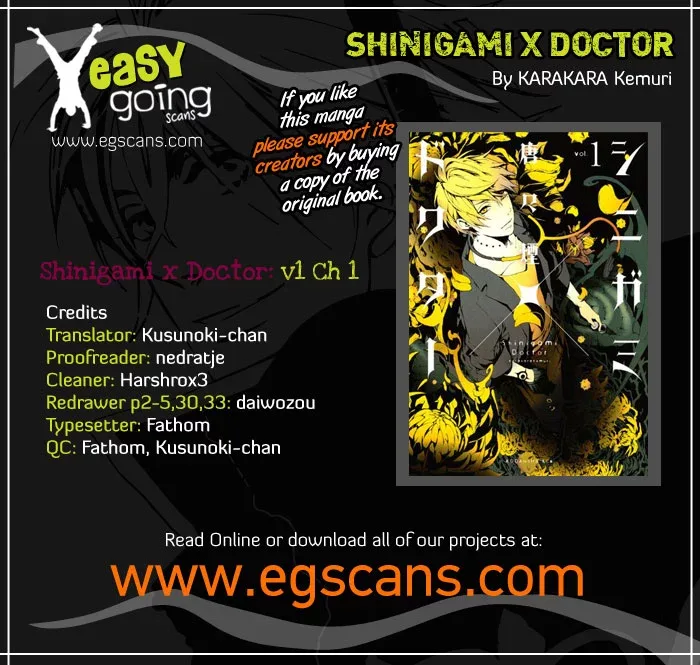 Shinigami x Doctor Chapter 0 page 2
