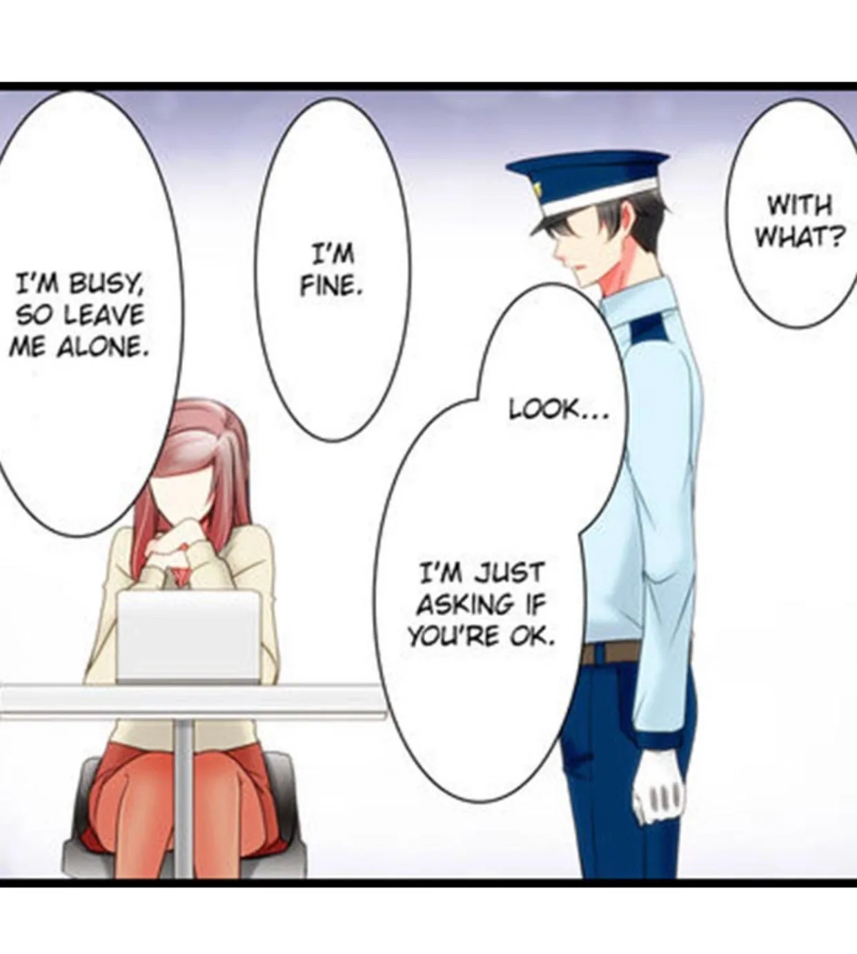 The Security Guard with a Sadistic Streak Chapter 4 page 36