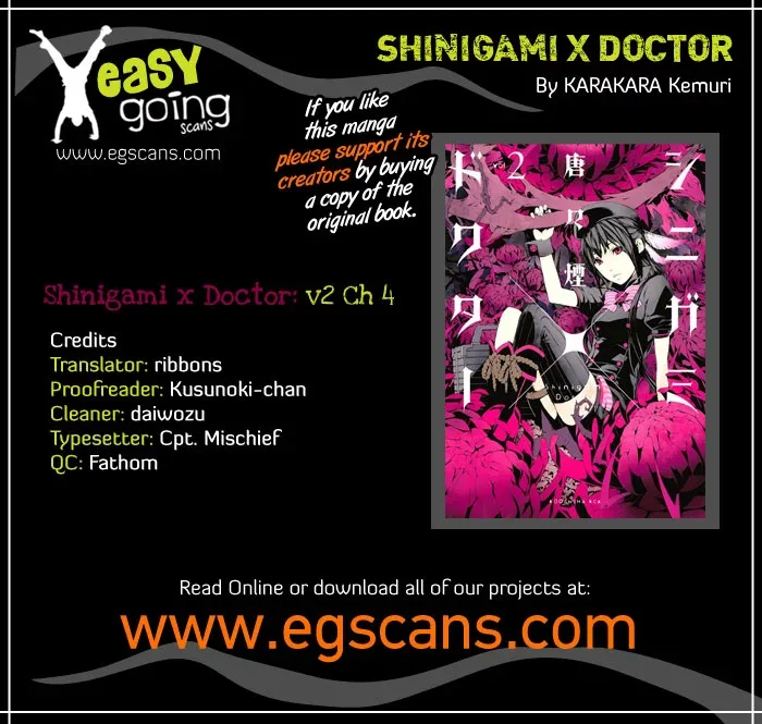 Shinigami x Doctor Chapter 4 page 1
