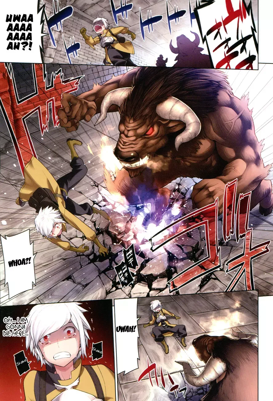 Dungeon ni Deai wo Motomeru no wa Machigatteiru Darou ka Chapter 1 page 3