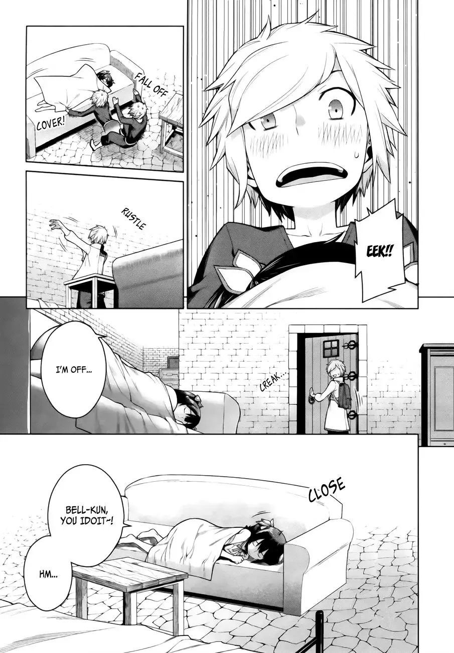 Dungeon ni Deai wo Motomeru no wa Machigatteiru Darou ka Chapter 1 page 12