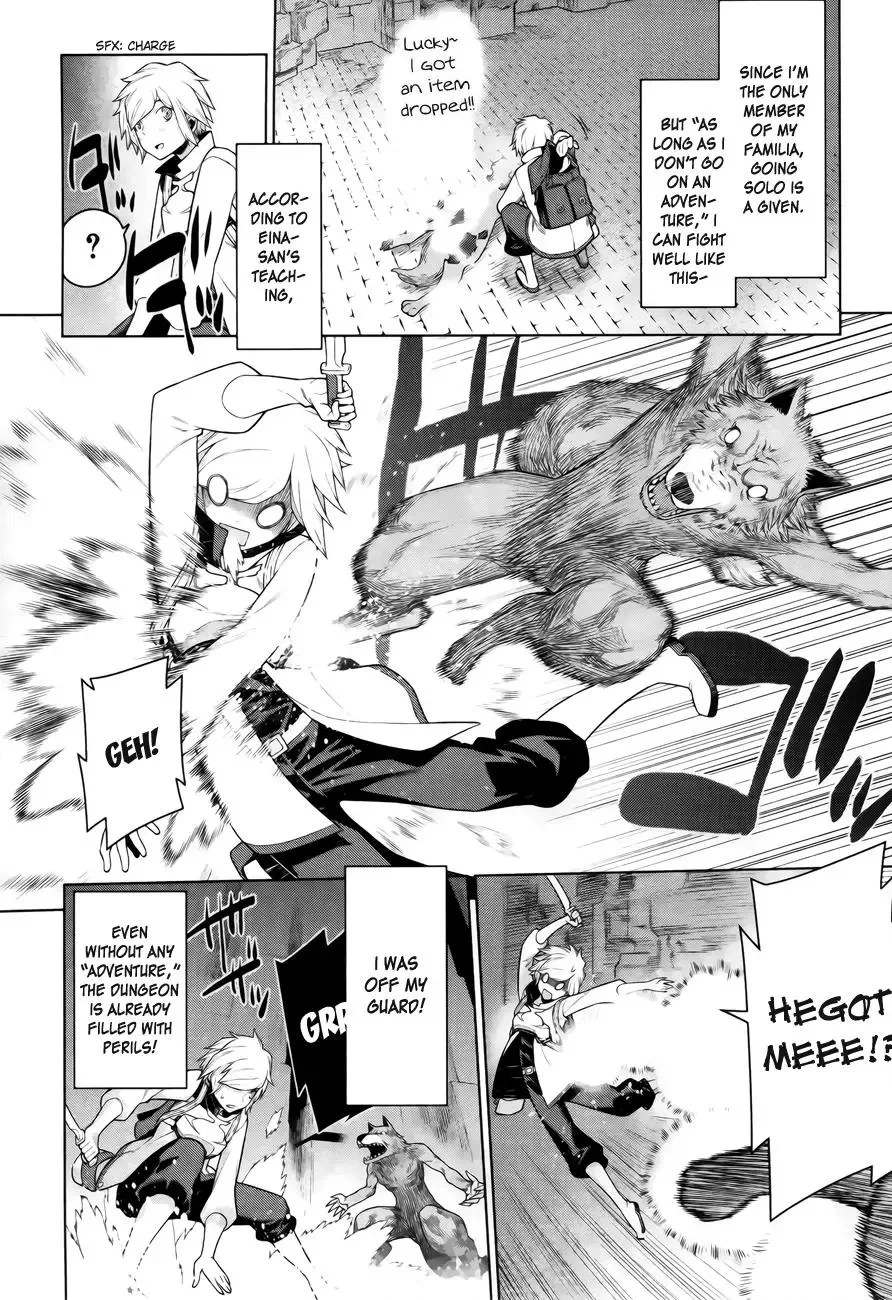 Dungeon ni Deai wo Motomeru no wa Machigatteiru Darou ka Chapter 1 page 27