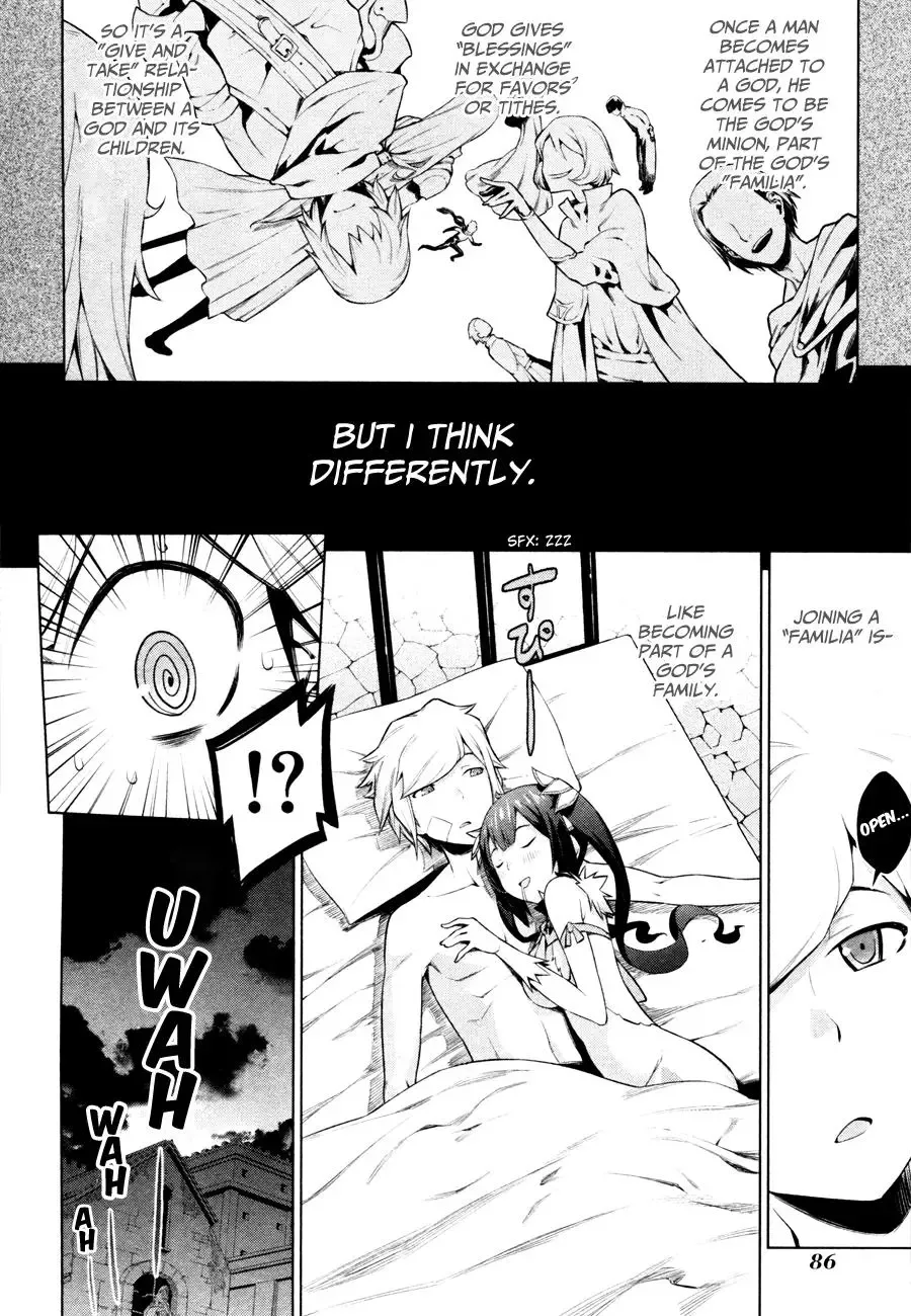 Dungeon ni Deai wo Motomeru no wa Machigatteiru Darou ka Chapter 4 page 2