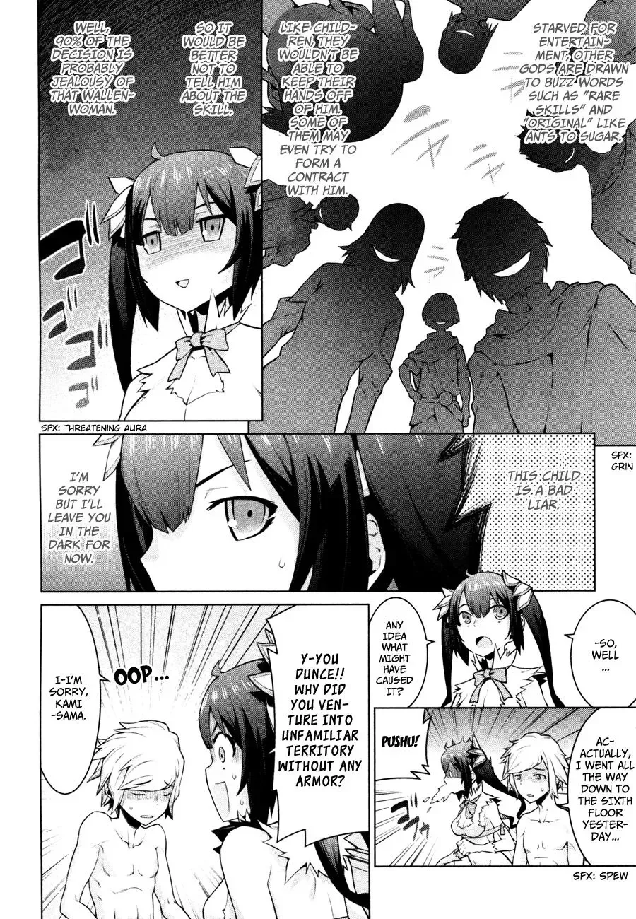 Dungeon ni Deai wo Motomeru no wa Machigatteiru Darou ka Chapter 4 page 6