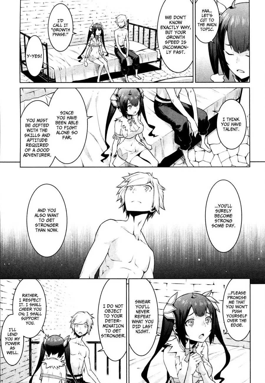 Dungeon ni Deai wo Motomeru no wa Machigatteiru Darou ka Chapter 4 page 7