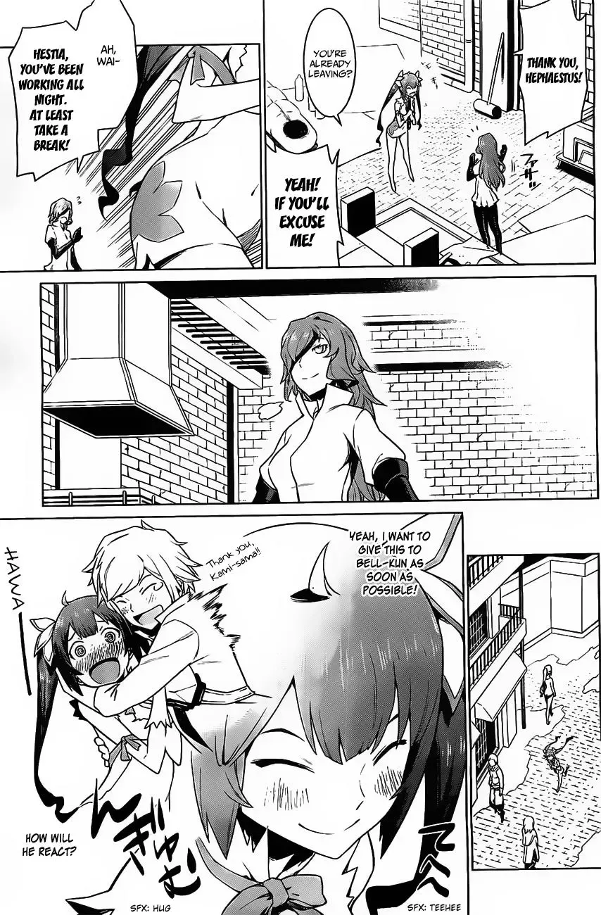 Dungeon ni Deai wo Motomeru no wa Machigatteiru Darou ka Chapter 7 page 9