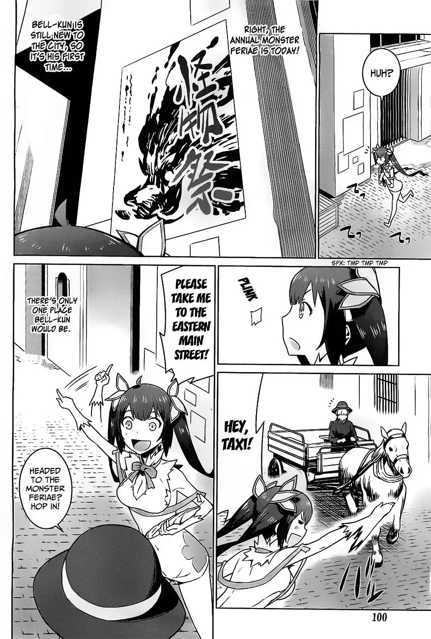 Dungeon ni Deai wo Motomeru no wa Machigatteiru Darou ka Chapter 7 page 10