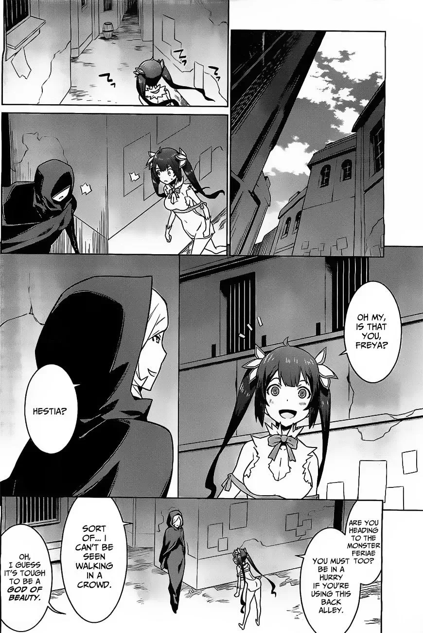 Dungeon ni Deai wo Motomeru no wa Machigatteiru Darou ka Chapter 7 page 12