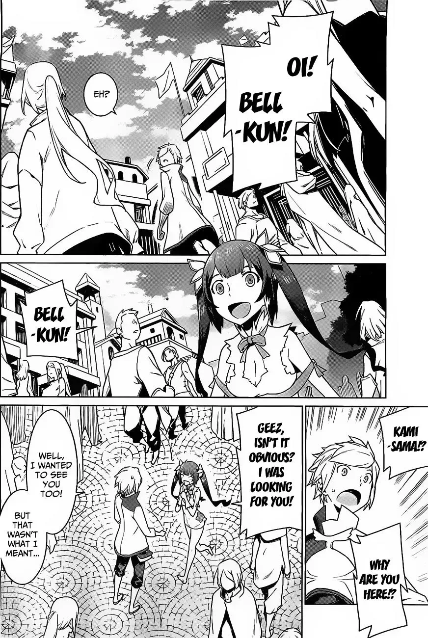 Dungeon ni Deai wo Motomeru no wa Machigatteiru Darou ka Chapter 7 page 14