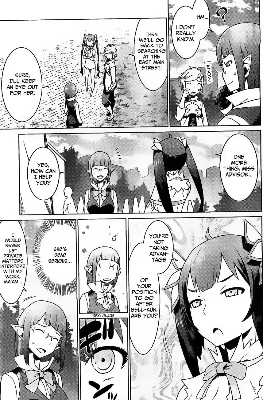 Dungeon ni Deai wo Motomeru no wa Machigatteiru Darou ka Chapter 7 page 21