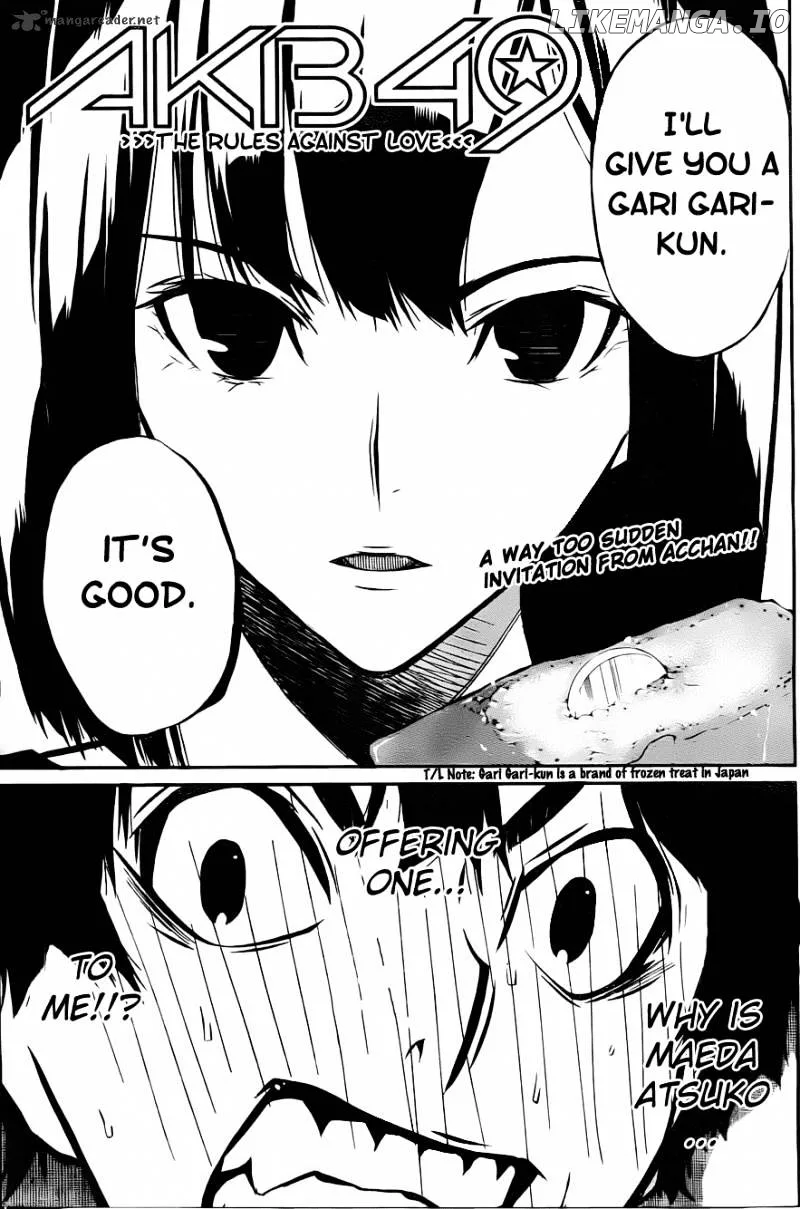 AKB49 - Renai Kinshi Jourei Chapter 7 page 1