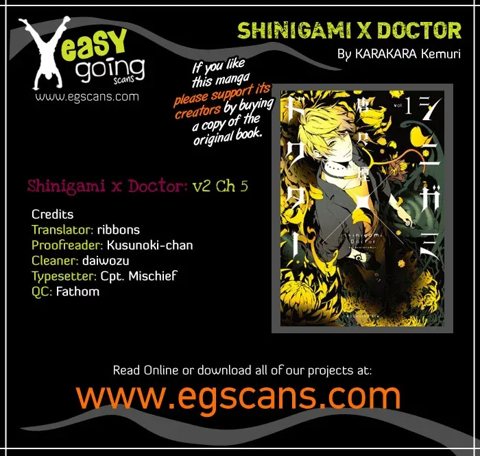 Shinigami x Doctor Chapter 5 page 1