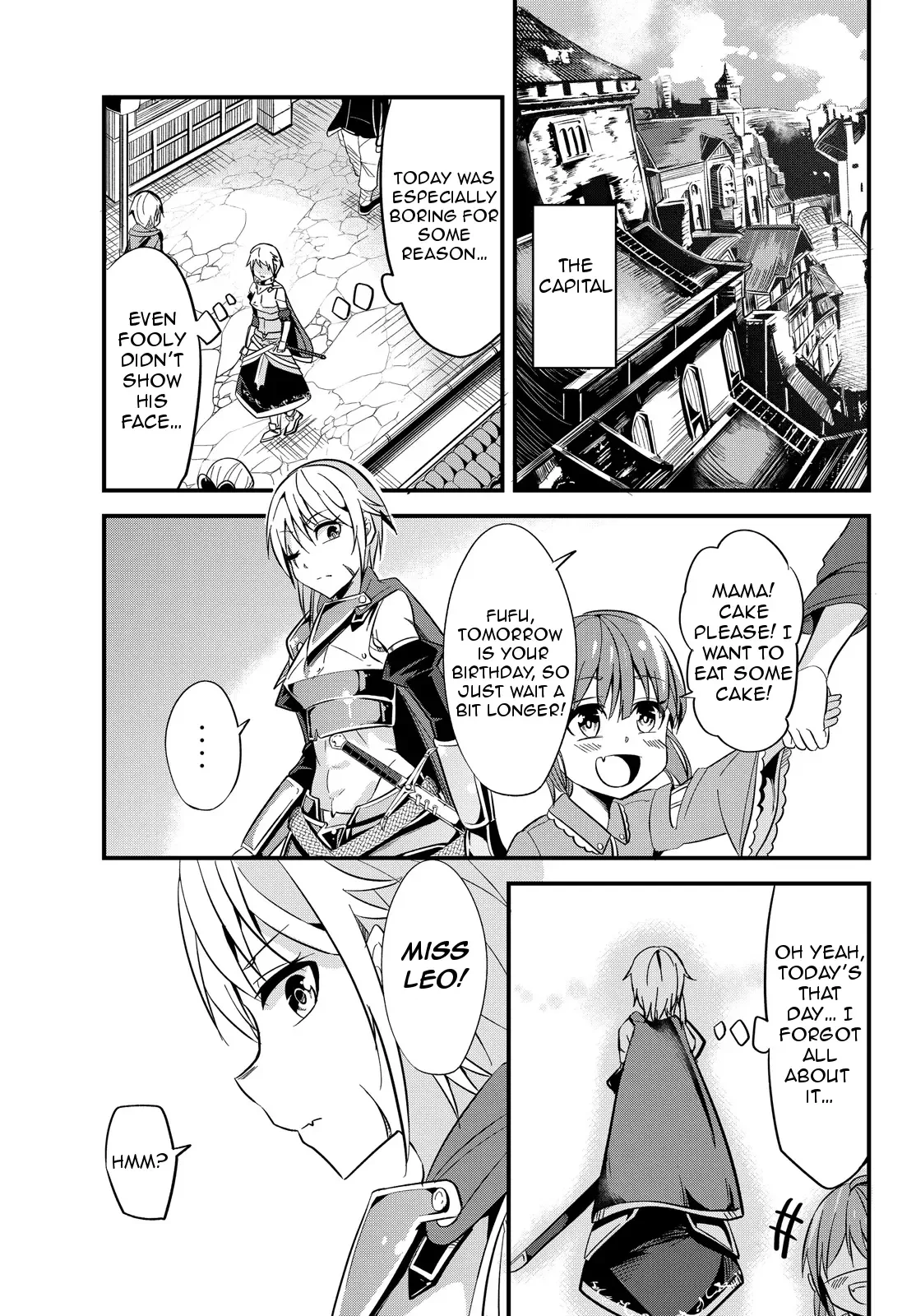 A Story About Treating a Female Knight Who Has Never Been Treated as a Woman as a Woman Chapter 5 page 1