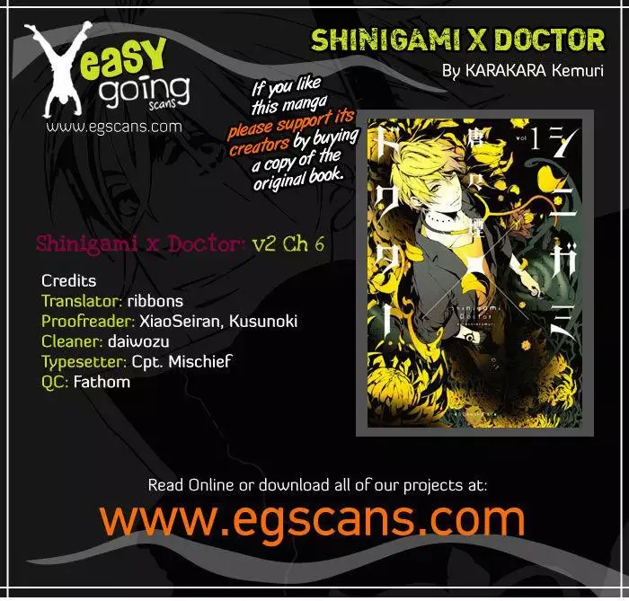 Shinigami x Doctor Chapter 6 page 1