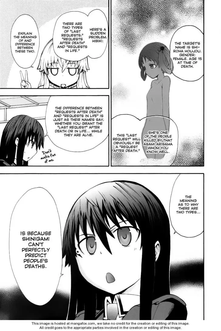 Shinigamisama Ni Saigo No Onegai O Chapter 7 page 6