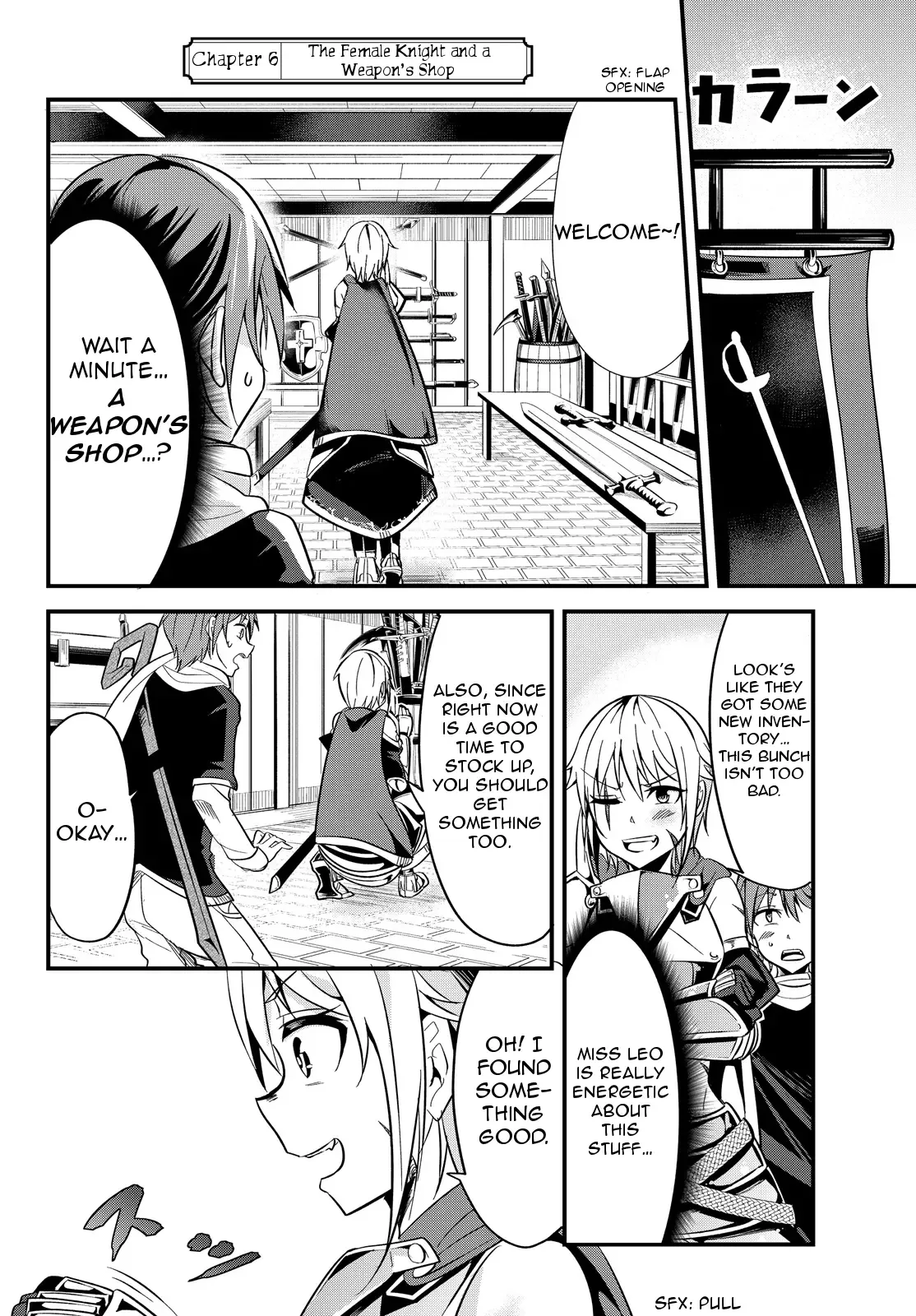 A Story About Treating a Female Knight Who Has Never Been Treated as a Woman as a Woman Chapter 6 page 2