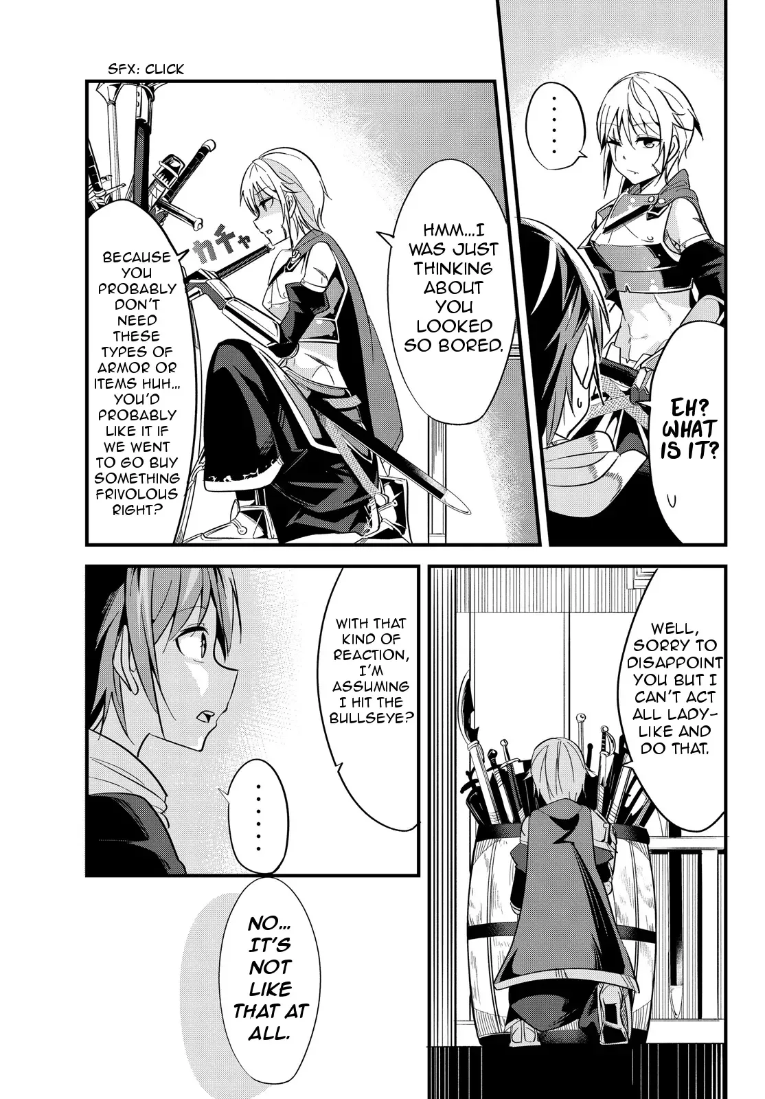 A Story About Treating a Female Knight Who Has Never Been Treated as a Woman as a Woman Chapter 6 page 5