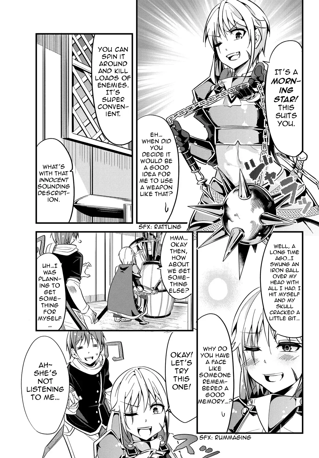 A Story About Treating a Female Knight Who Has Never Been Treated as a Woman as a Woman Chapter 6 page 3