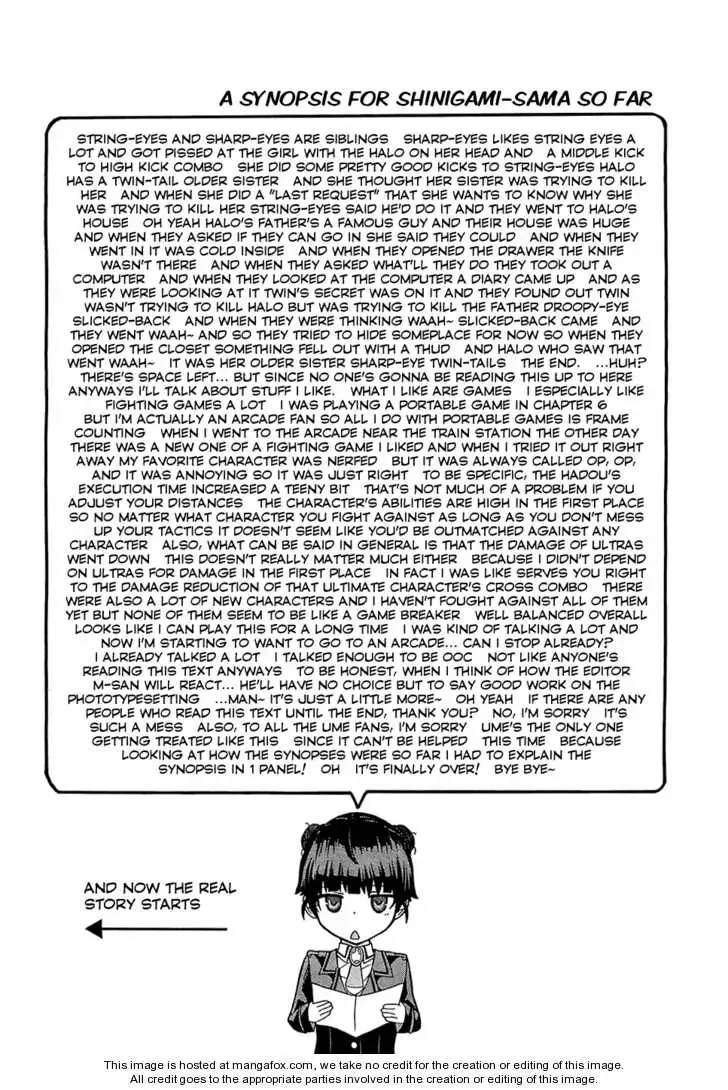 Shinigamisama Ni Saigo No Onegai O Chapter 8 page 2