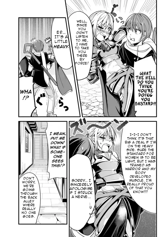 A Story About Treating a Female Knight Who Has Never Been Treated as a Woman as a Woman Chapter 7 page 5