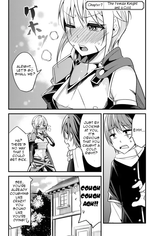 A Story About Treating a Female Knight Who Has Never Been Treated as a Woman as a Woman Chapter 7 page 2