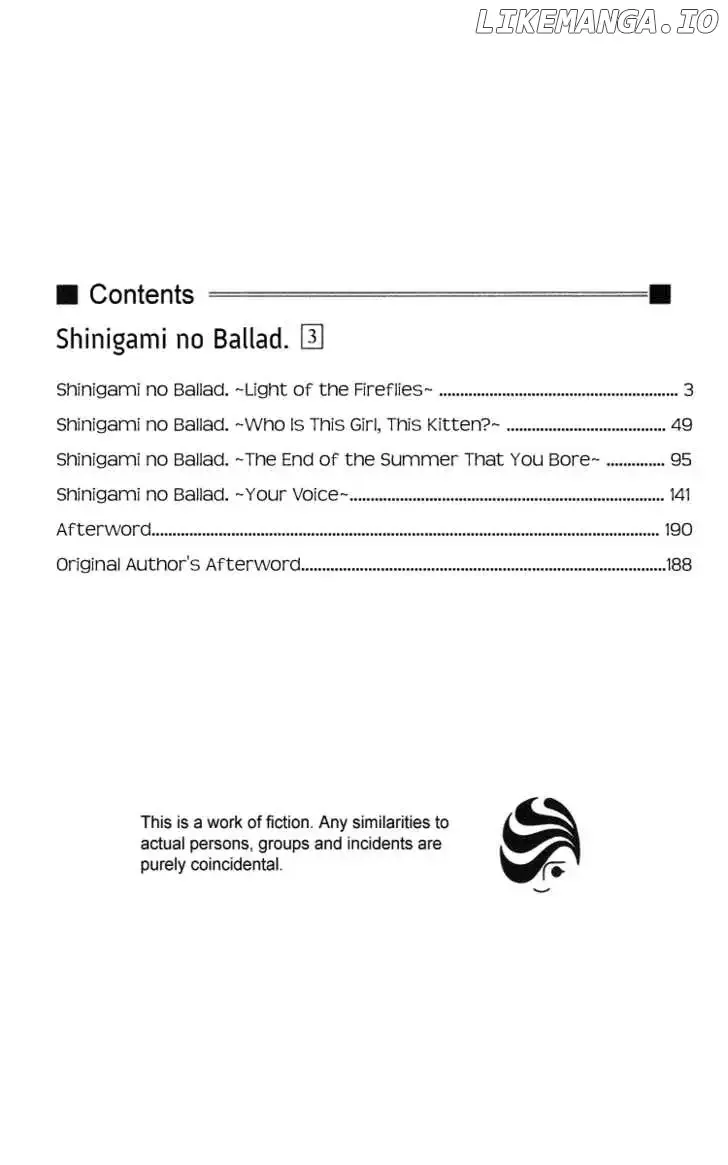Shinigami no Ballad Chapter 8 page 4