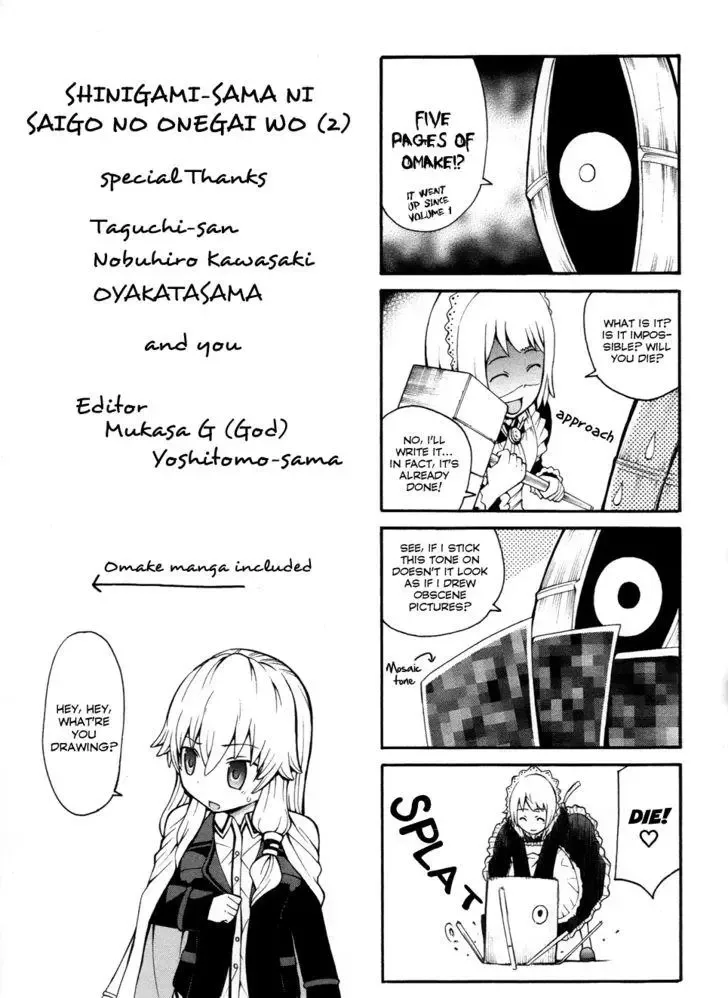 Shinigamisama Ni Saigo No Onegai O Chapter 9 page 37
