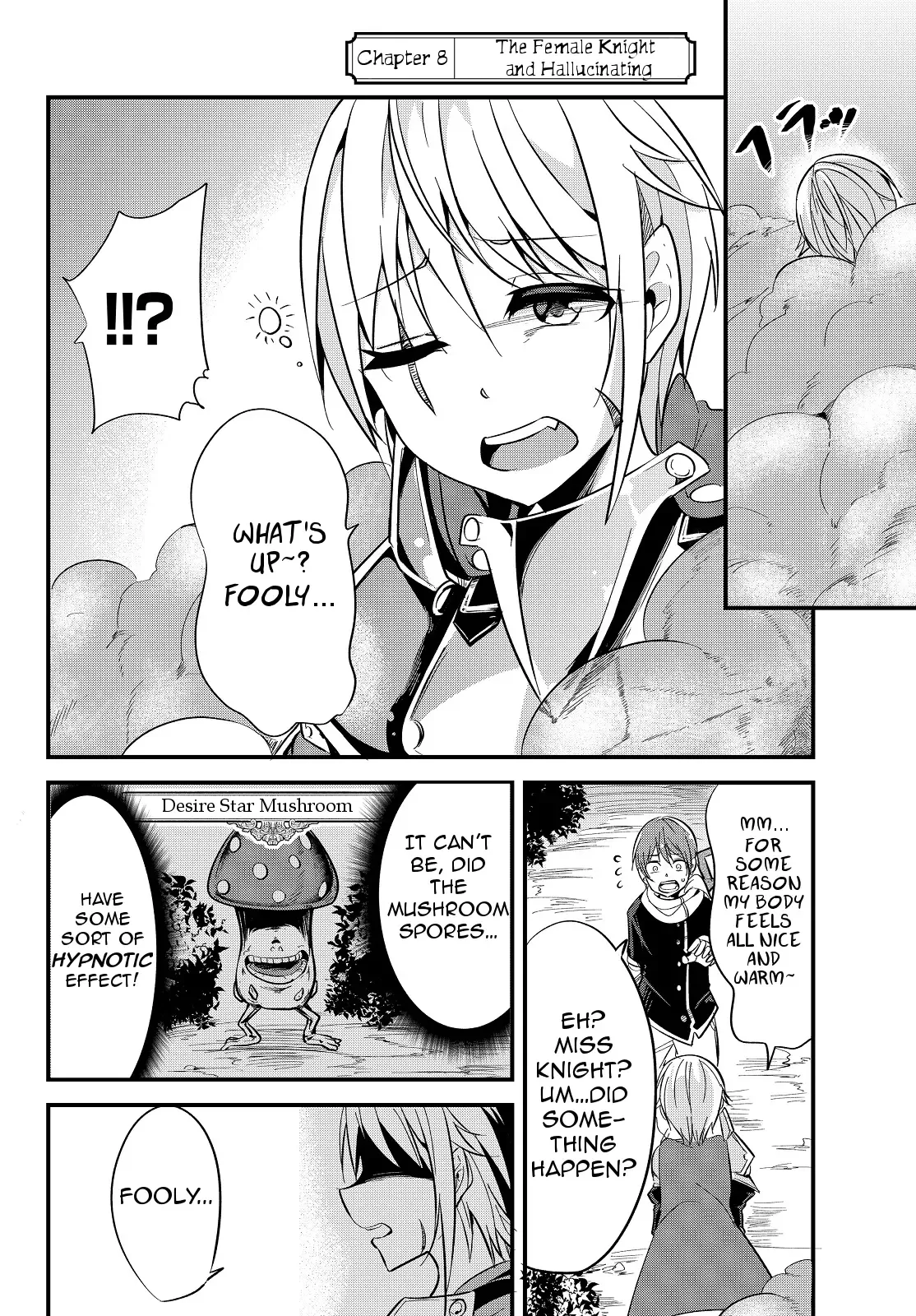 A Story About Treating a Female Knight Who Has Never Been Treated as a Woman as a Woman Chapter 8 page 2