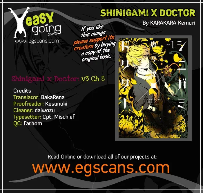 Shinigami x Doctor Chapter 8 page 1
