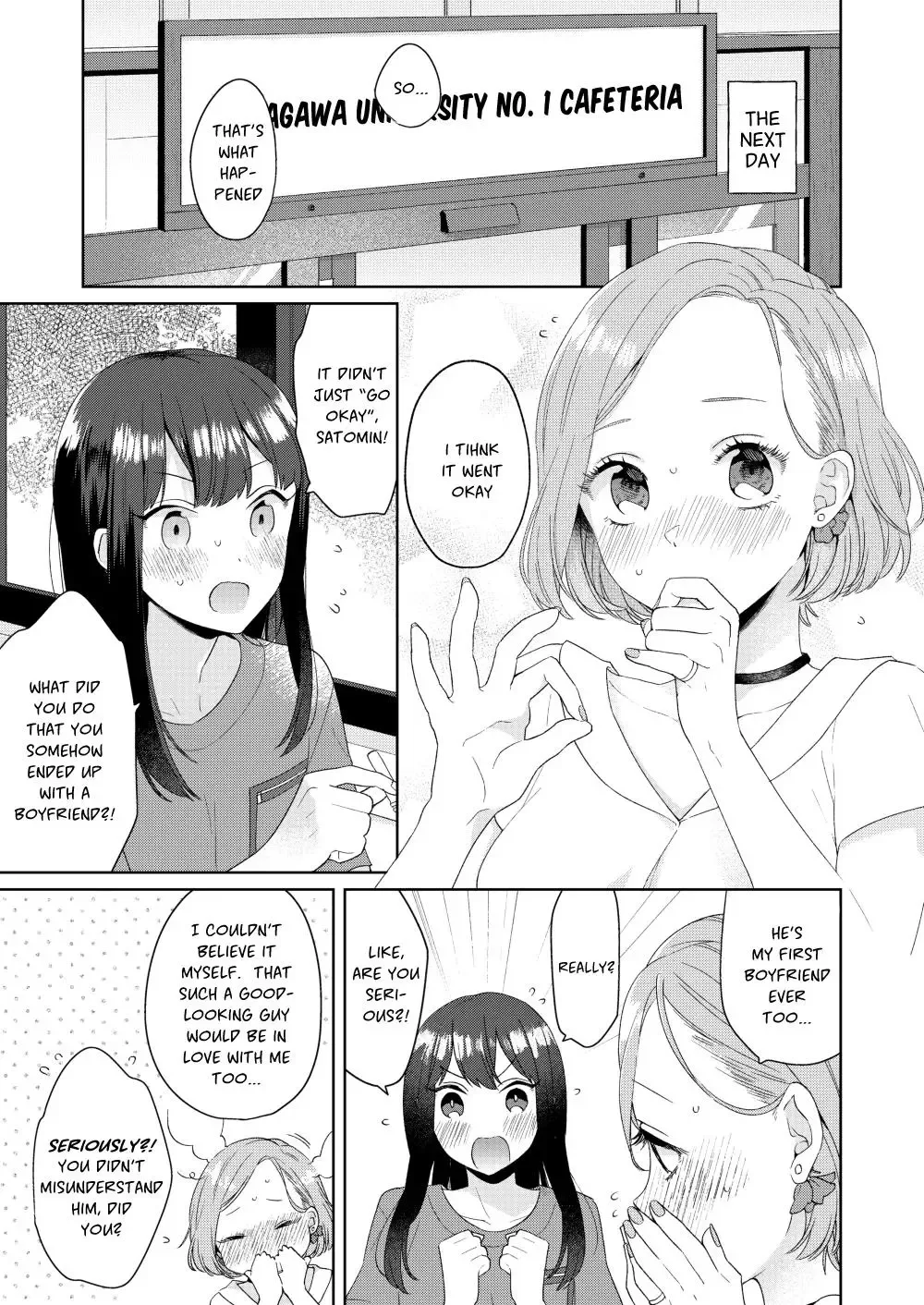 Handsome Girl and Sheltered Girl Chapter 1 page 12