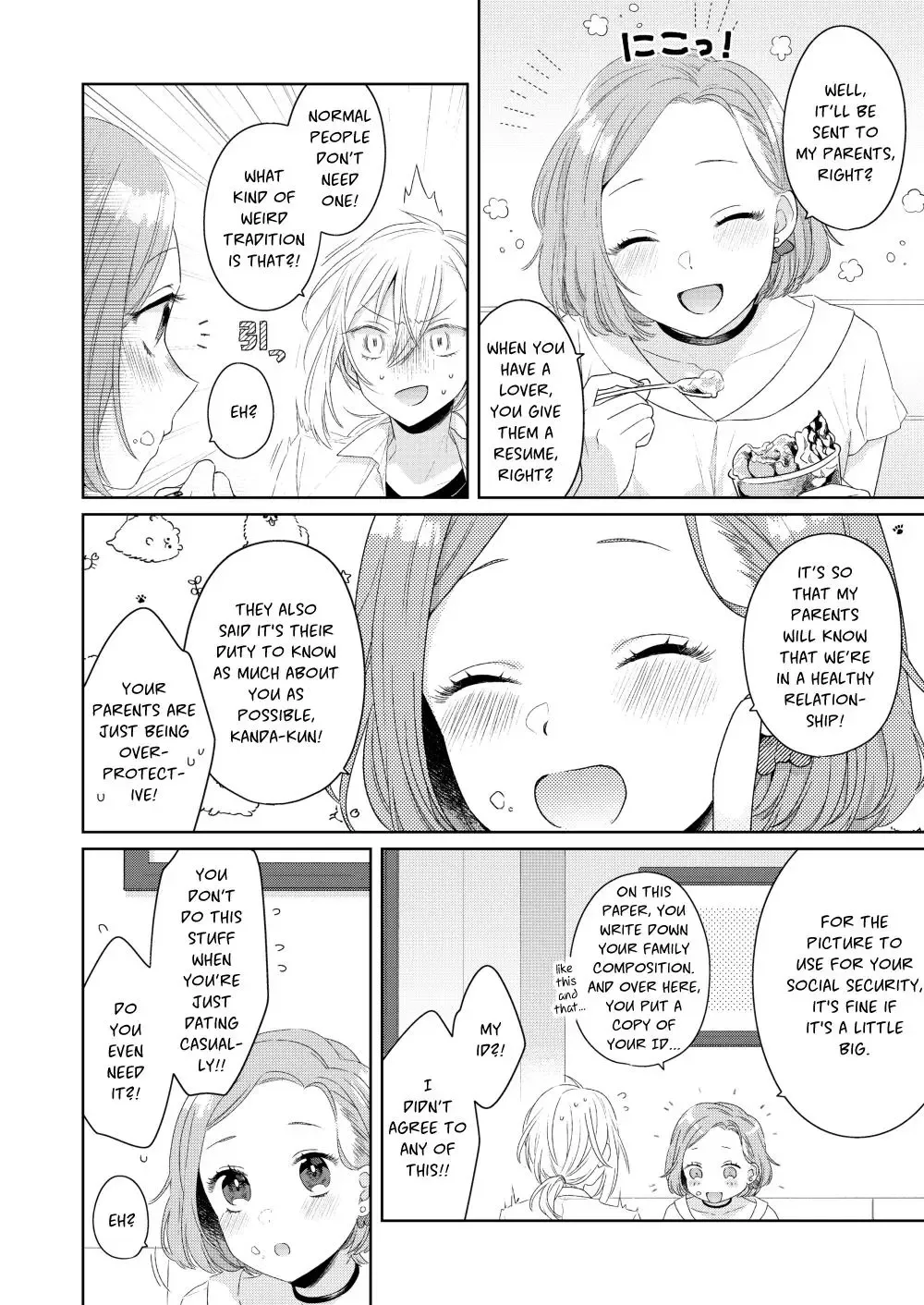 Handsome Girl and Sheltered Girl Chapter 1 page 21