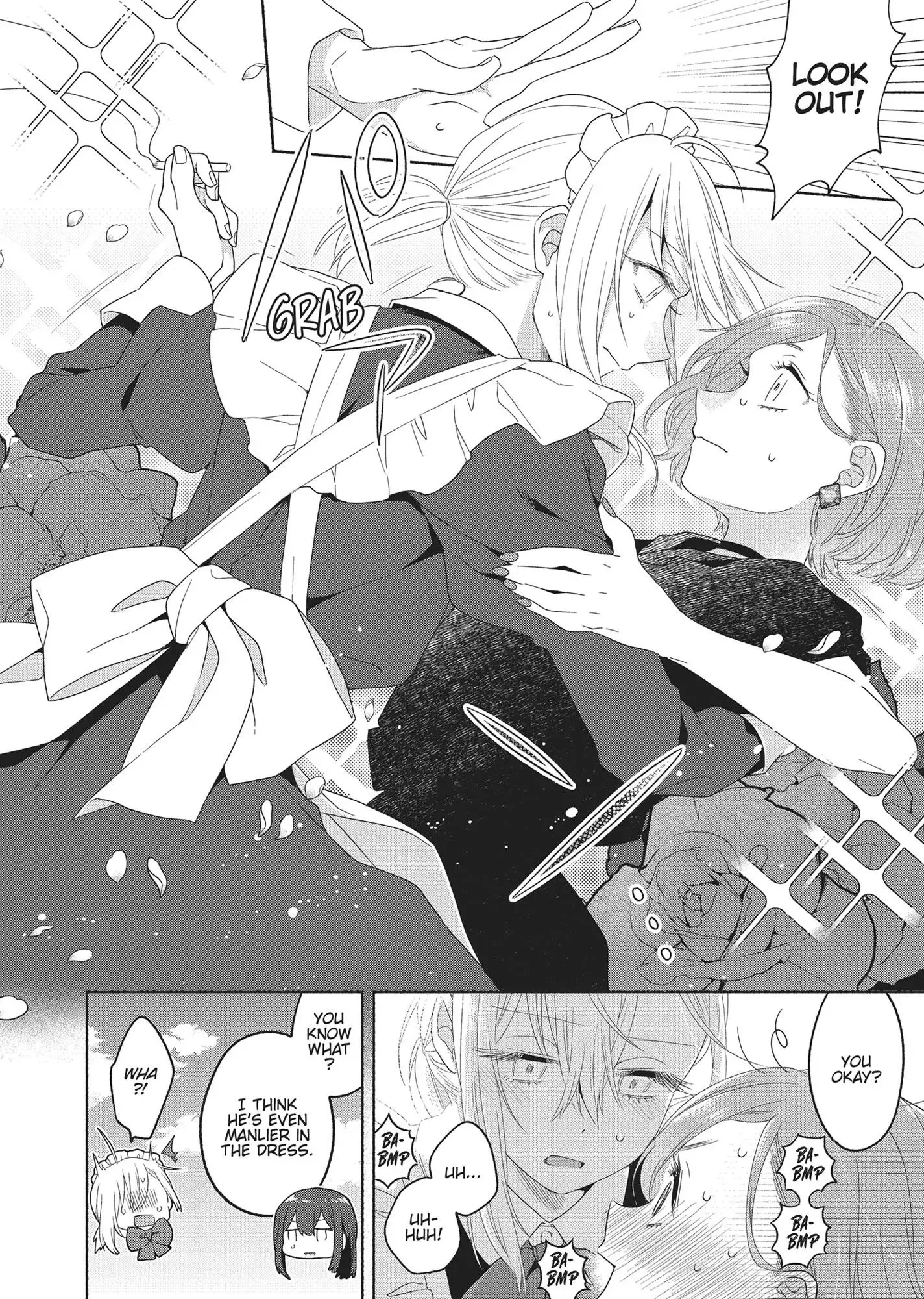 Handsome Girl and Sheltered Girl Chapter 1.5 page 4