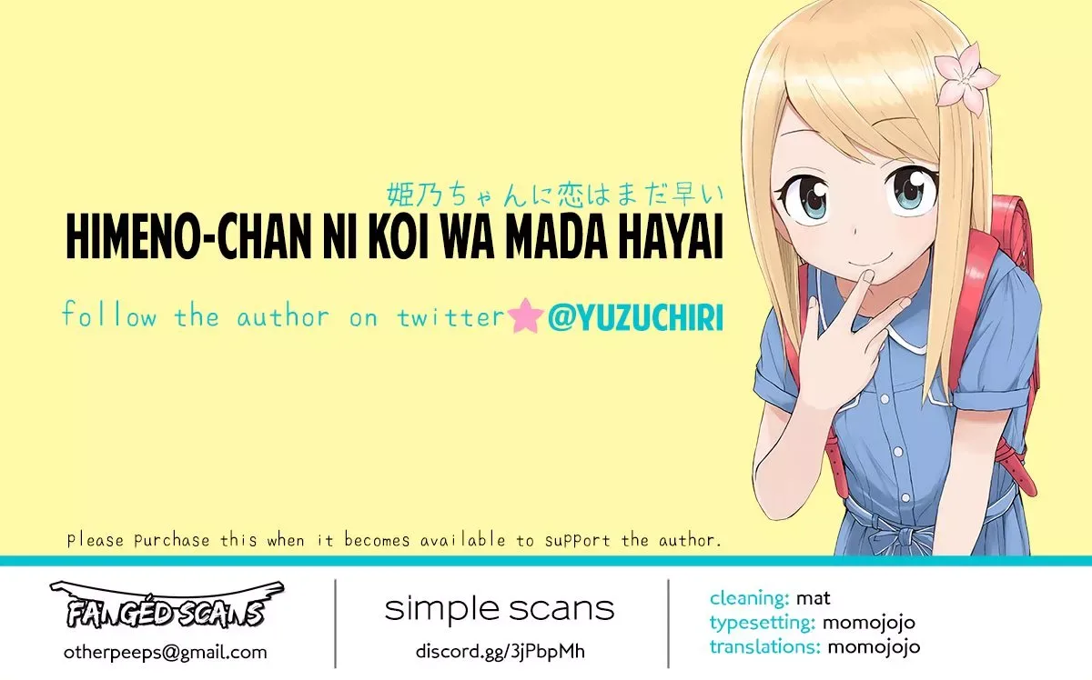 Love is Still Too Early for Himeichi-chan Chapter 2 page 9