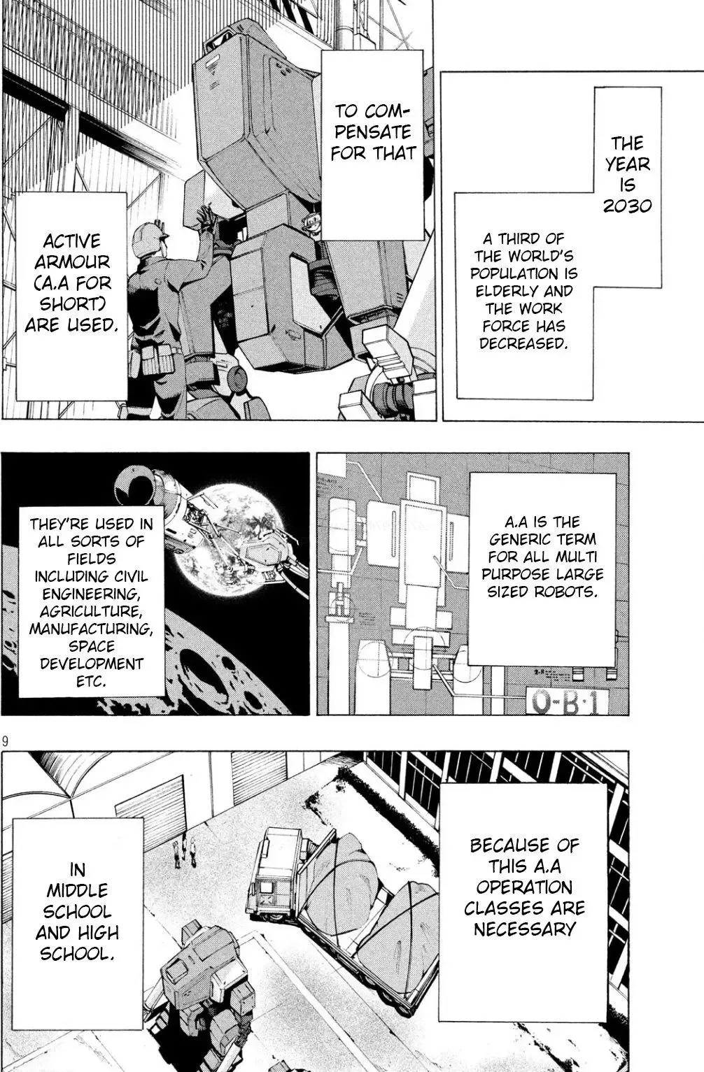 Robot Izonkei Joshi no Meiwaku na Nichijou Chapter 1 page 8