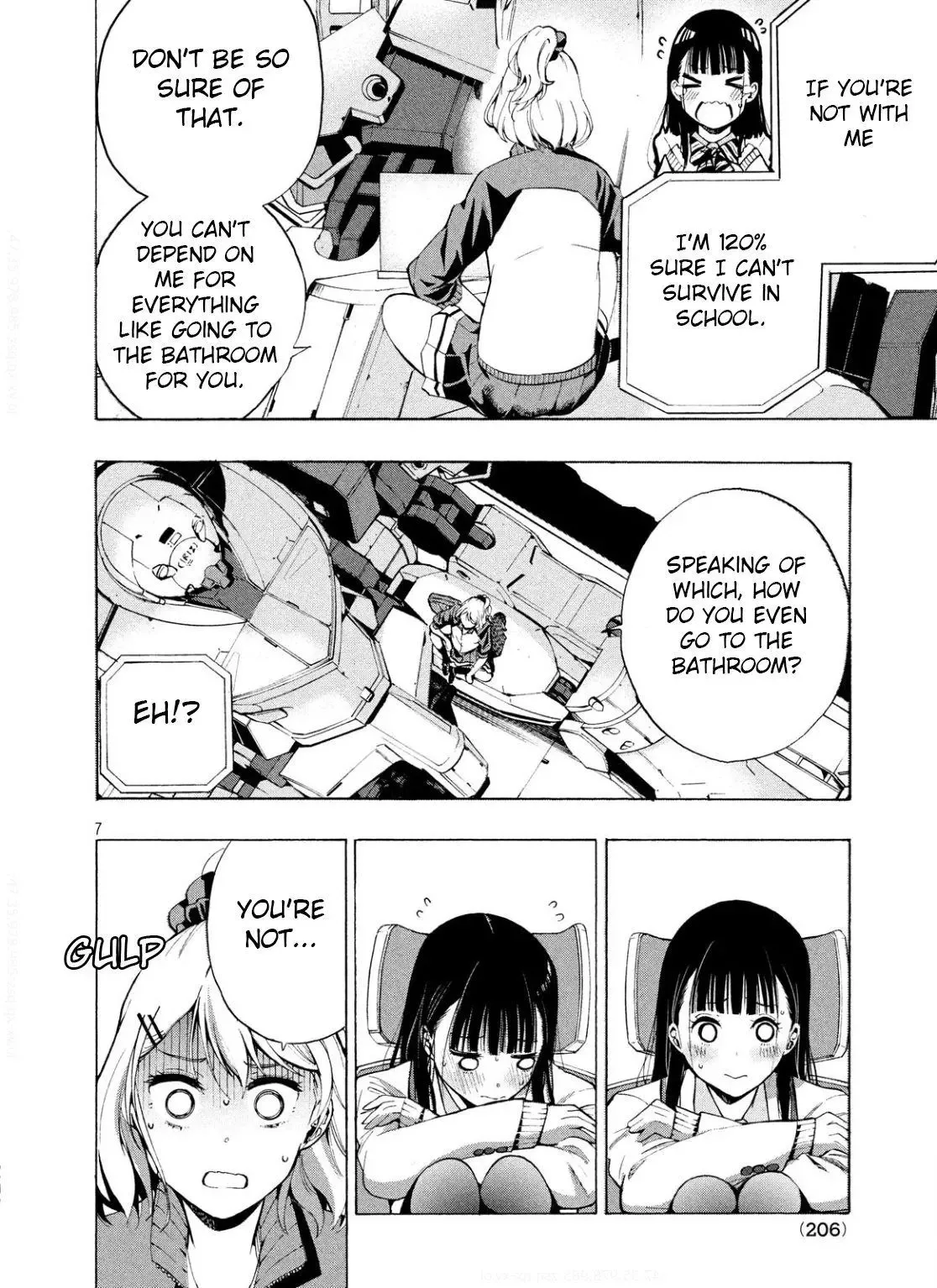 Robot Izonkei Joshi no Meiwaku na Nichijou Chapter 1 page 6