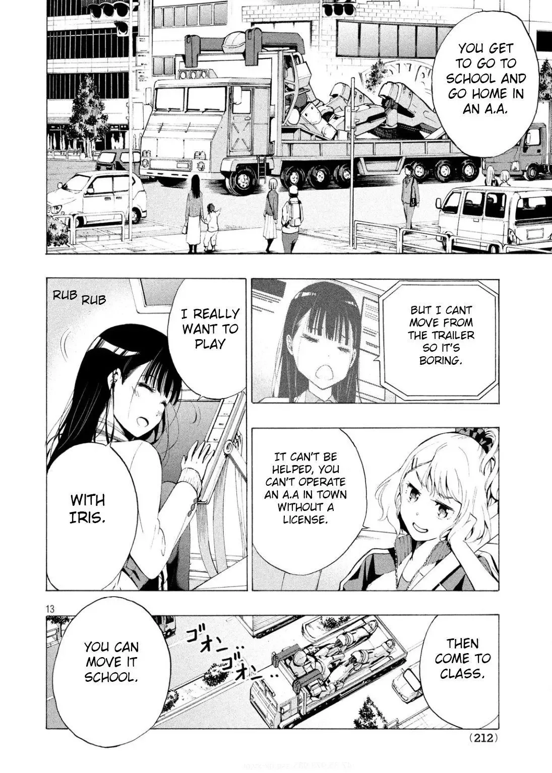 Robot Izonkei Joshi no Meiwaku na Nichijou Chapter 1 page 12